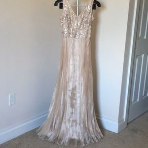 Tahari long party dress